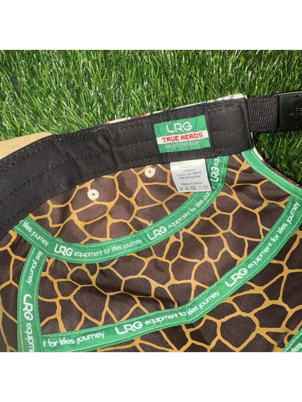 LRG 5 Panel Under Water Slide Strap Very Rare